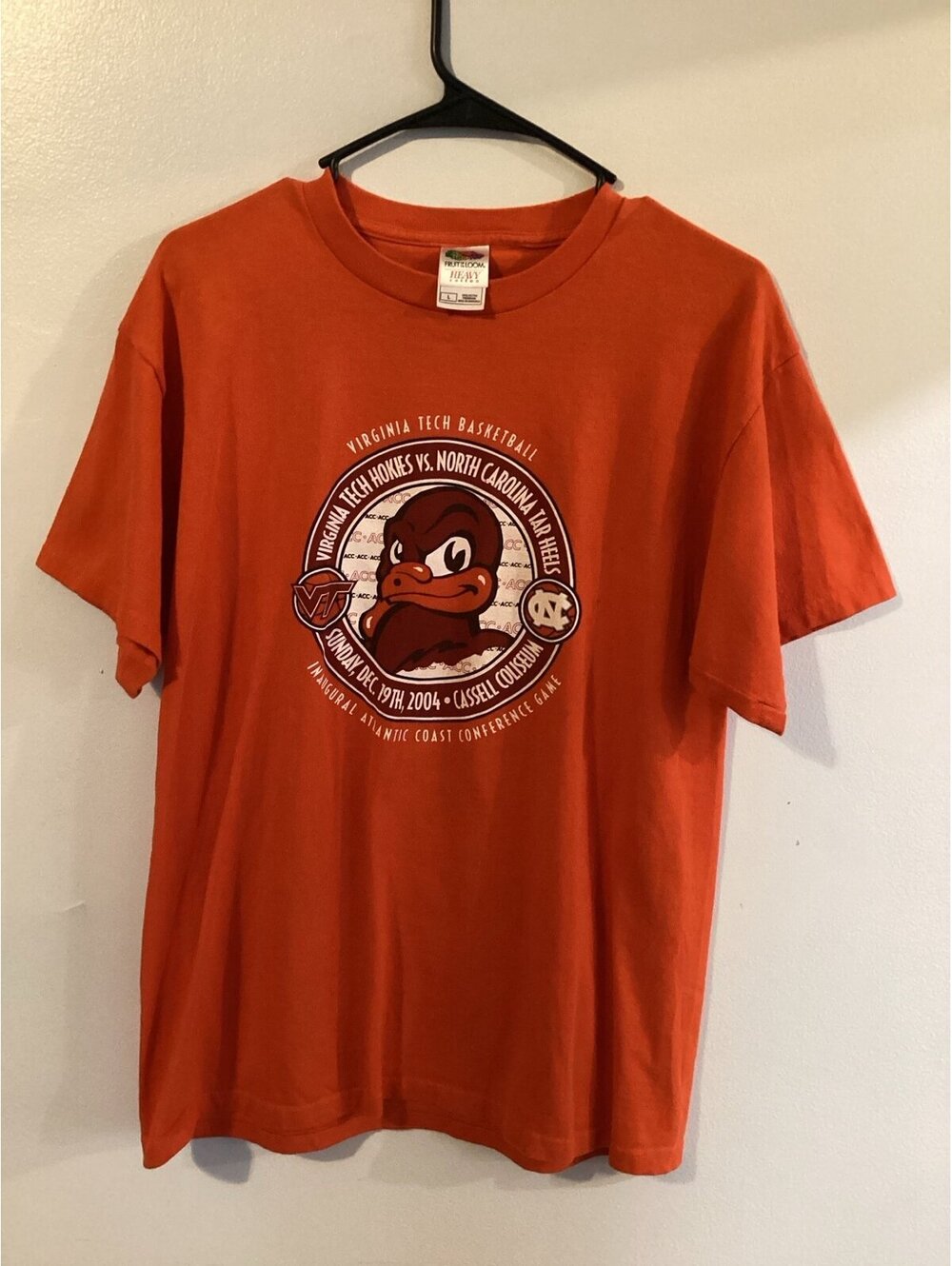 2004 Virginia Tech Inaugural ACC game against the Tarheels Shirt